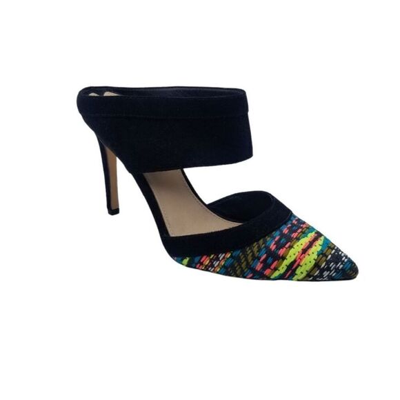 Via Spiga woven colorful heels size 5.5 - Picture 1 of 8